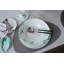 Marble Verde Bone China Dinner Plate