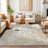 Siddon Chenille Mashine Washable Vintage Indoor Arae Rug with Non-Slip Backing for Bedroom Living Room Kitchen Entryway-1328895839