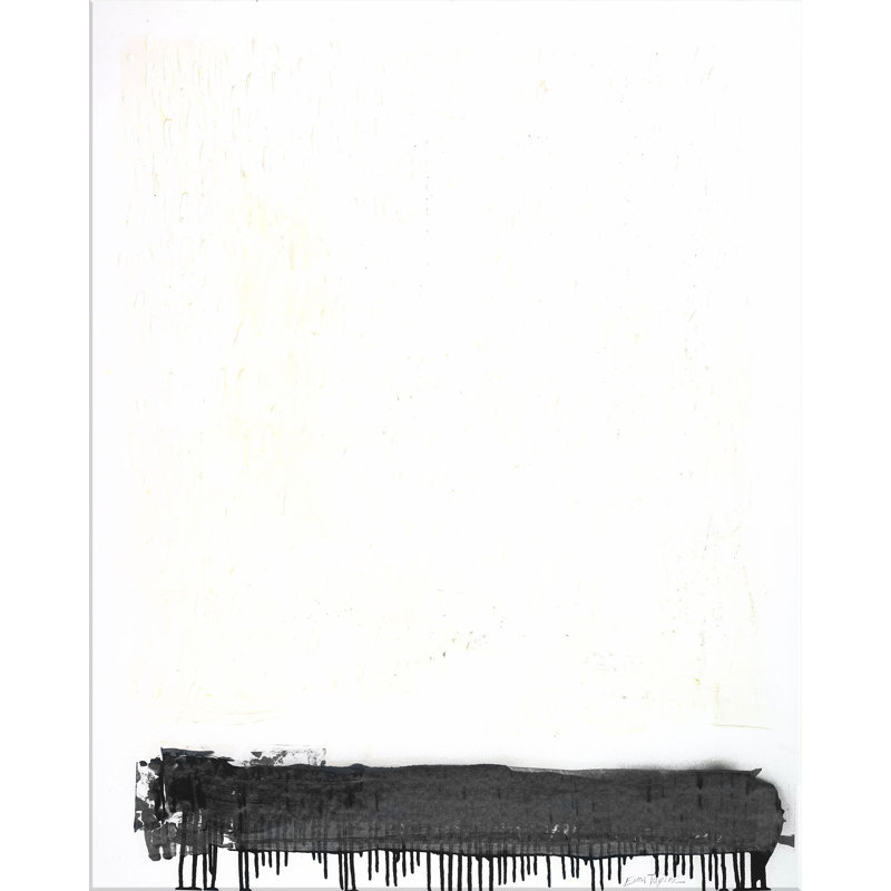 «Black Spray» par Evan Taylor - peinture sur toile tendue
