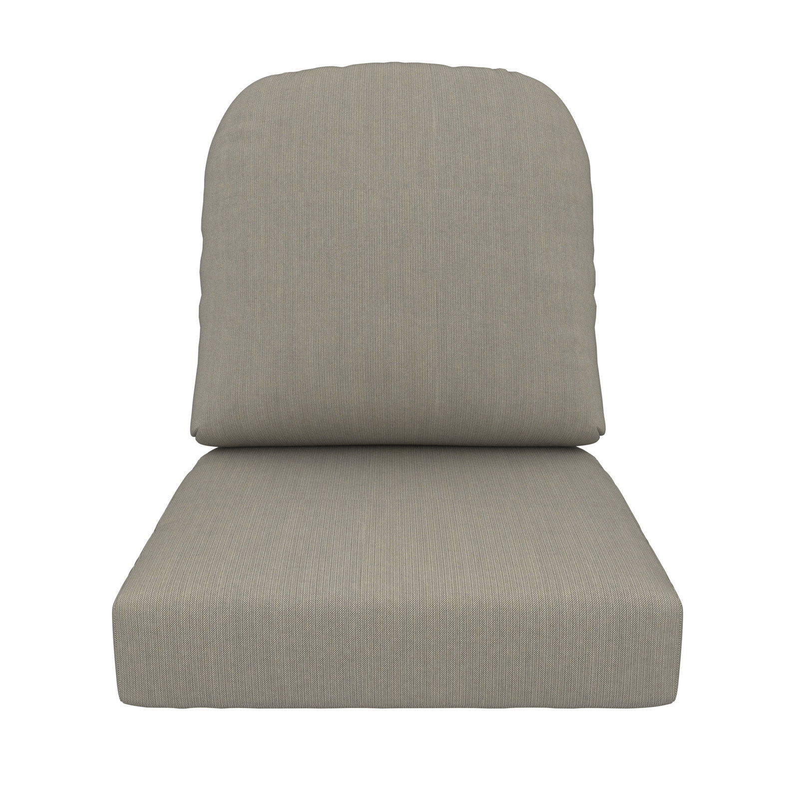 Amala Outdoor Sunbrella® Seat/Back Cushion, Spectrum Dove Sunbrella® Plainweave