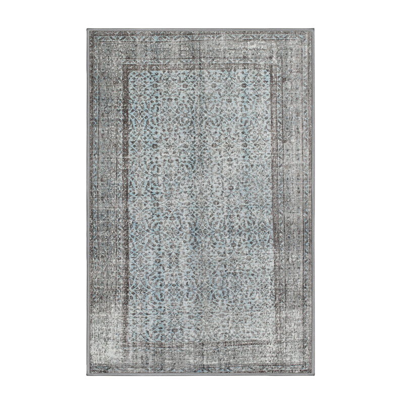 Oriental Indoor Rug, Rectangle 5' x 7'
