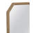 Endora Square Wall Mirror with Rope Frame & Flat Corners – Coastal Style