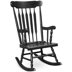 Alcott Hill® Rockhampton Solid Wood Rocking Chair & Reviews | Wayfair