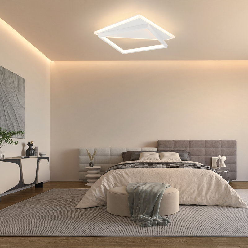 Dalonte LED Flush Mount, 38cm H x 30cm W x 5cm D