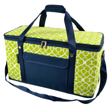 Picnic at Ascot Insulated Casserole Carrier to keep Food Hot or Cold -  Trellis Green