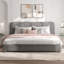Lit plateforme tapissier Bensu Boucle-2123586220-2115697642