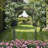 Iron Arched Trellis Garden Arbor