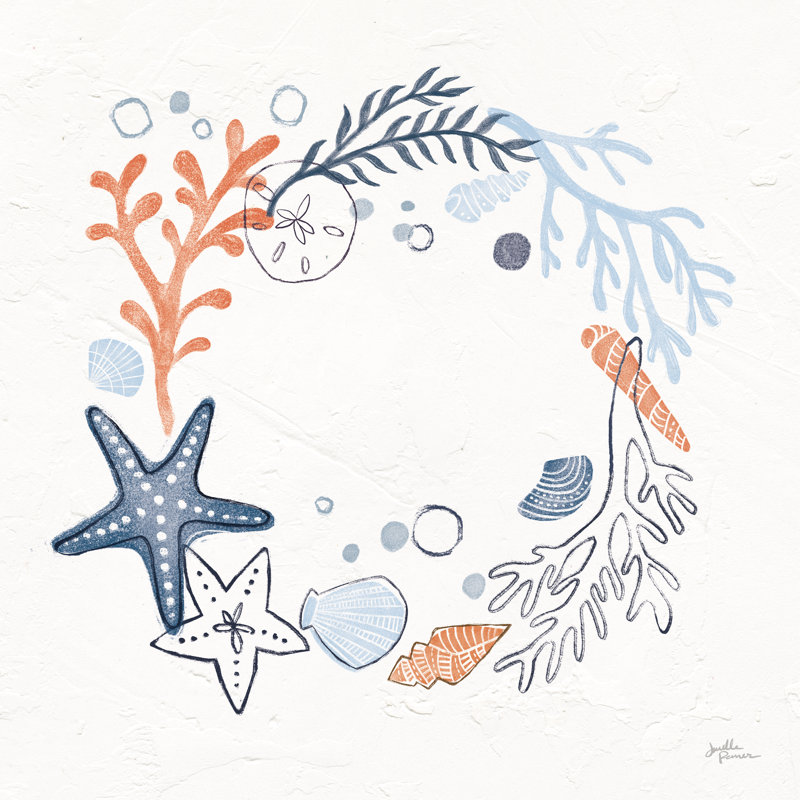 Couronne Simple Sea III, H 12 po x l 12 po, Non, Toile tendue