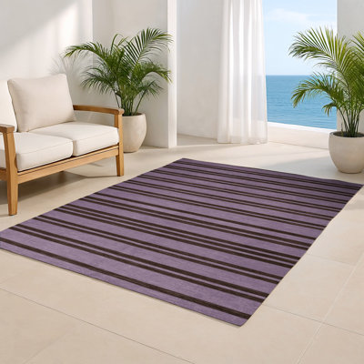 Tapis intérieur / extérieur rose HorizontalStripes