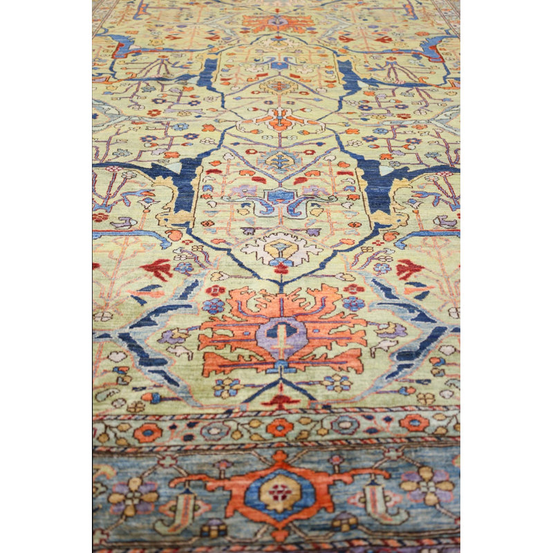 New Turkmen Afghan One-of-a-Kind Runner 6' X 17'4" Area Rug