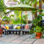 Pure Garden Deck Umbrella Base - Adjustable Inground Umbrella Stand - Flagpole Holder or Patio Umbrella Stand