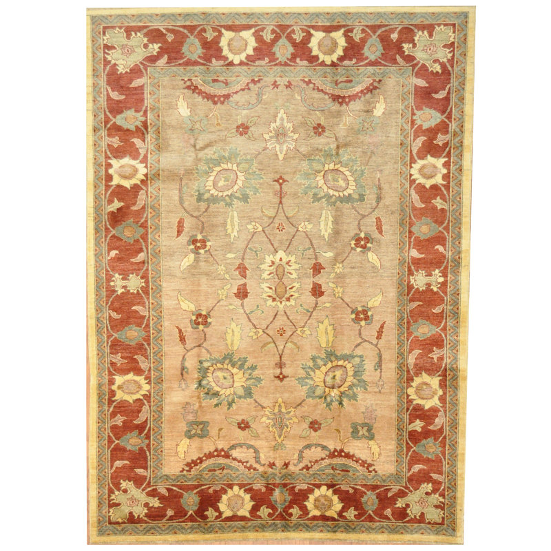 Tapis en laine noué à la main Oushak
