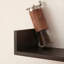Tablette murale flottante en bois massif
