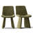 Hennigan Textured Fabric Dining Chairs-1256047262