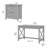Huckins 3 Piece Writing Desk Office Set-538113560