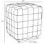 Lakewood Square Ottoman