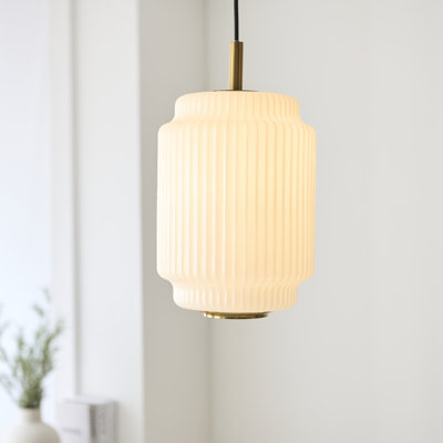 Eleta 1 Brushed Brass Pendant