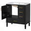 Meuble-lavabo 30 po avec lavabo en céramique-1057234650