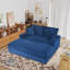 Chaise longue rembourrée avec porte-gobelets Victor Corduroy-1986462850