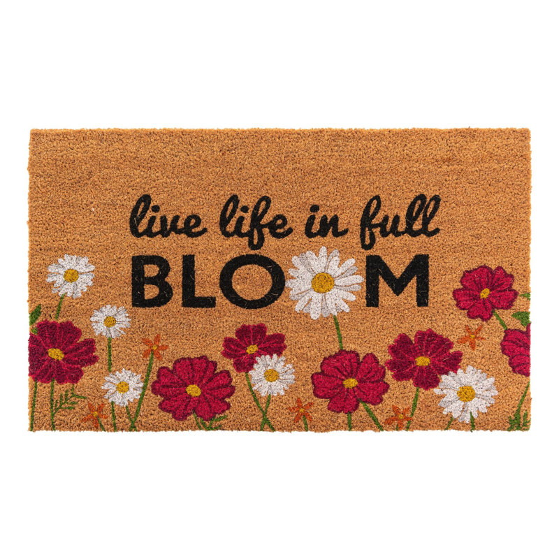Paillasson Bloom, Rectangle 1 pi 6 po x 2 pi 6 po