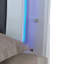 Ensemble de chambre à coucher 2 pièces avec tête de lit à DEL Caidah-98055684