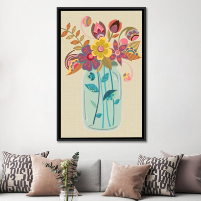 Mason Jar, impression sur toile tendue