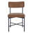 Bayardo 19.3'' H Faux Leather Upholstered Metal Side Chair-377103999