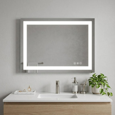 Miroir de meuble-lavabo lumineux 36 "sans cadre