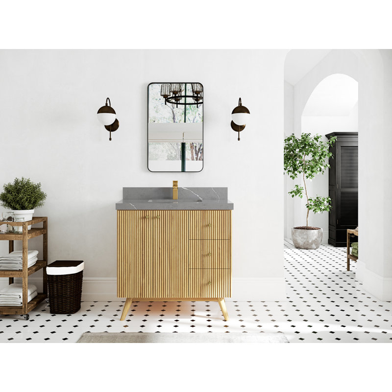 Ensemble de meuble-lavabo simple 36 po Izzat