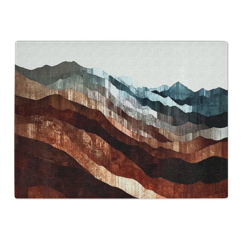 Mountain Vol.1  Glass Chopping Board