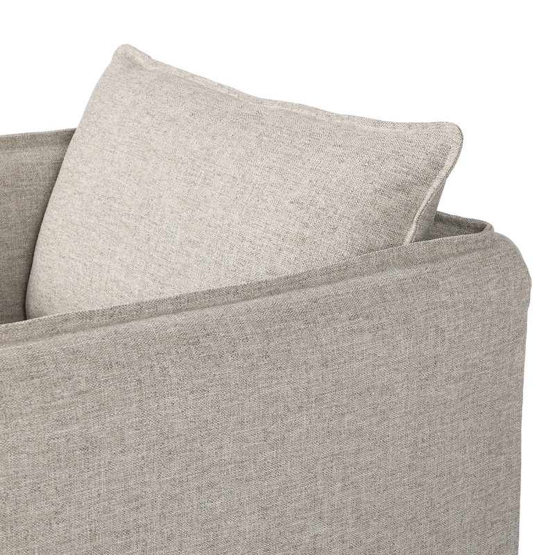 Andre Swivel Armchair, Alessi Slate Polypropylene/Olefin