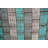 Striped Silk Reversible Throw Pillow