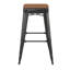 Tabouret de comptoir sans dossier intérieur / extérieur Briahnna-1422314973-1422314982