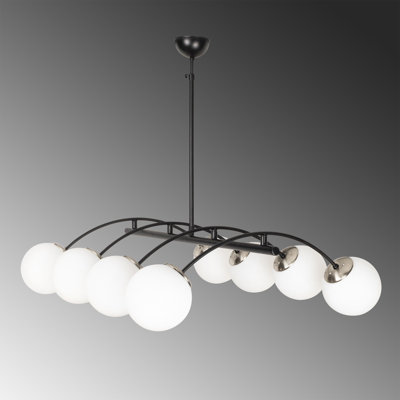 8 - Light Black Unique/Statement Pendant