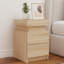 Oakhur 35cm W Manufactured Wood Bedside Table-801032349