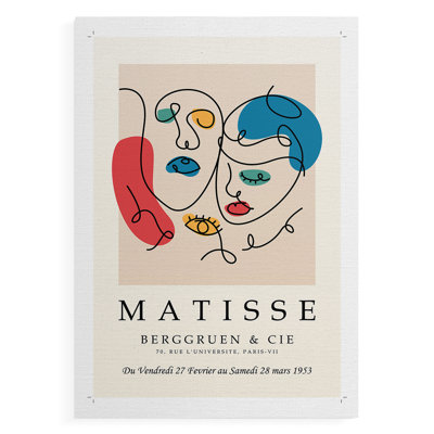 Matisse CCCXXVIII Framed Print -Canvas Print Only - NOT FRAMED