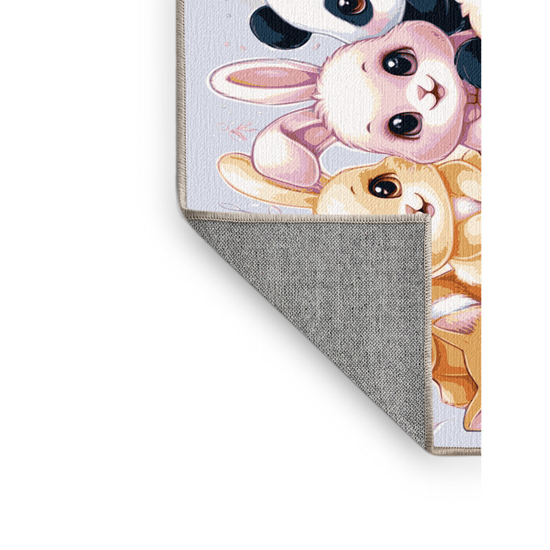 Tapis pour enfants East Urban Home, Rectangulaire 2 pi x 3 pi
