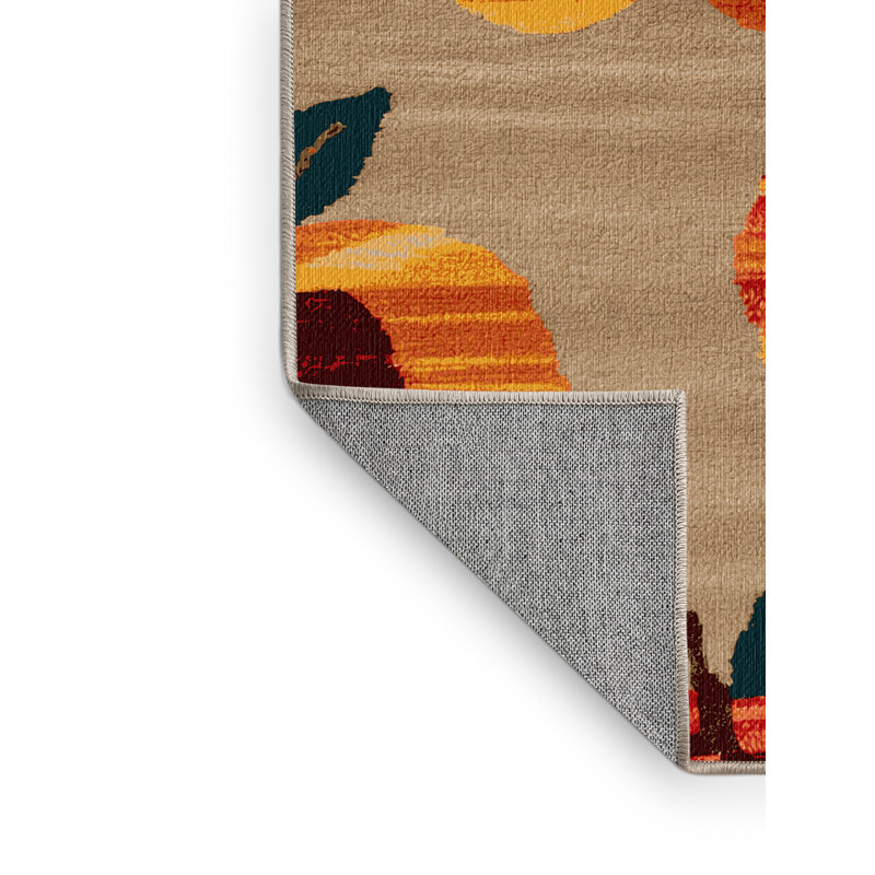  Tapis lavable aux pommes et aux fruits Fuji, Tapis de couloir 2 pi x 4 pi
