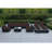 Barna 9 Piece Rattan Sectional Seating Group with Cushions - No Assembly-1359902332-1359918822