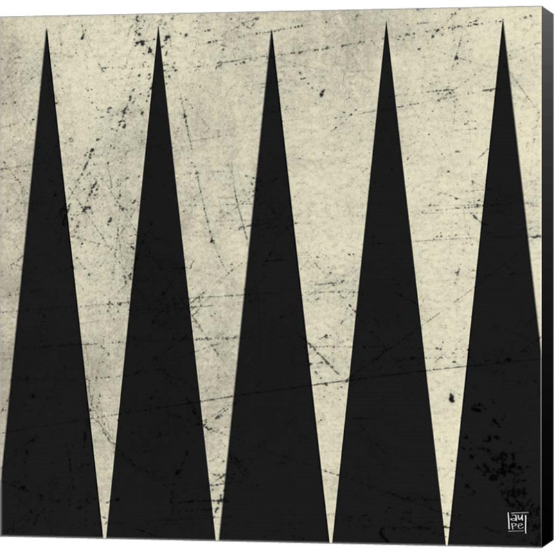 «Backgammon Antique» par Aubree Perrenoud, impression sur toile tendue, H 24 po x l 24 po x P 1,5 po