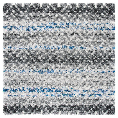 Eraman Shag Performance Geometric Rug