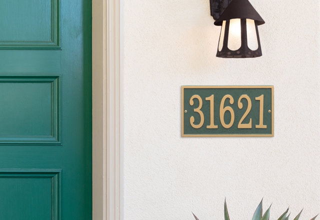 Our Favorite Address Plaques