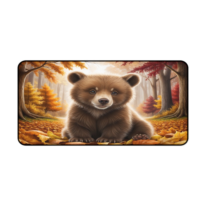 Polyester Desk Pad, 14.4x12.1