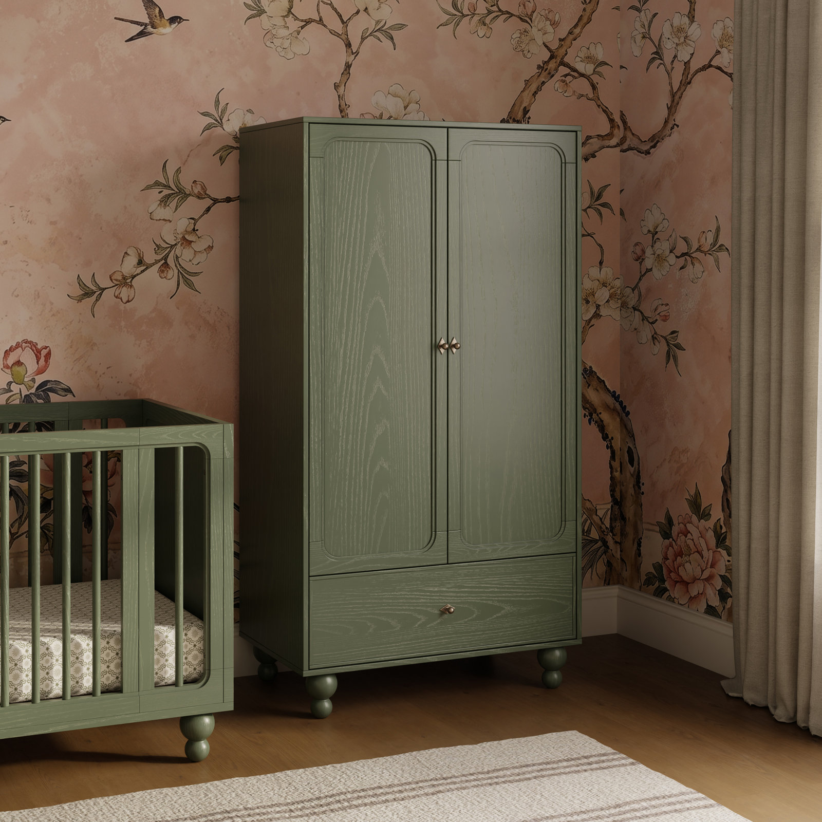 Astre Assembled Armoire by Nate Berkus, Archival Elm