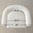 Bouclé Upholstered Counter Stool