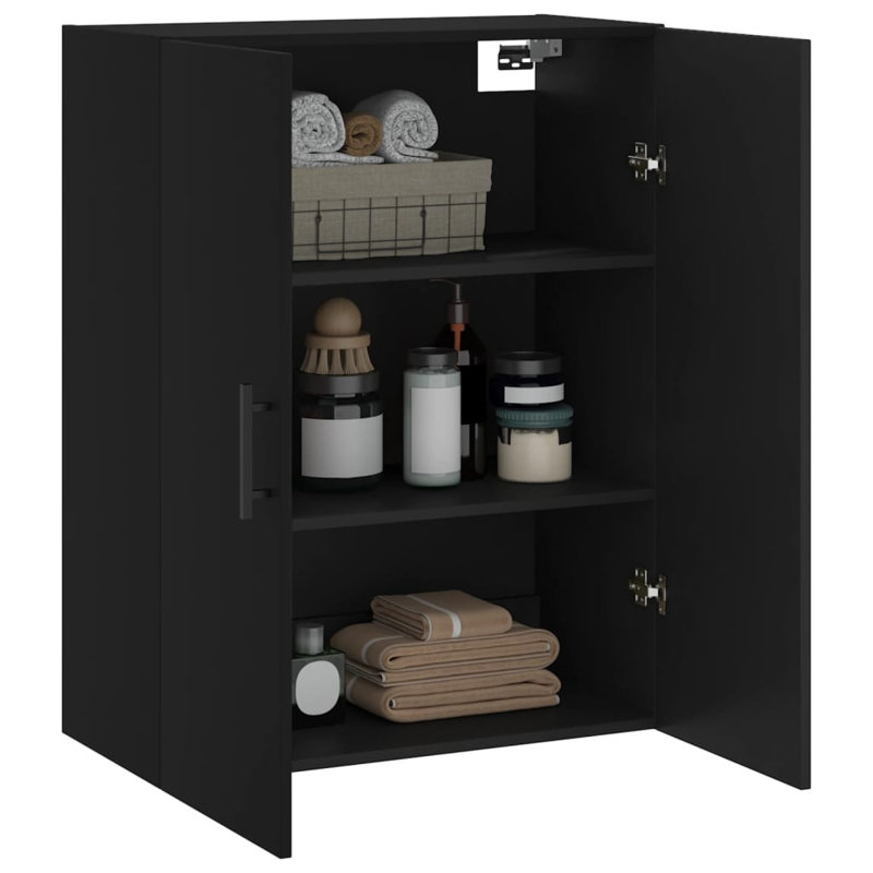 Lagro Bathroom Cabinet, Black