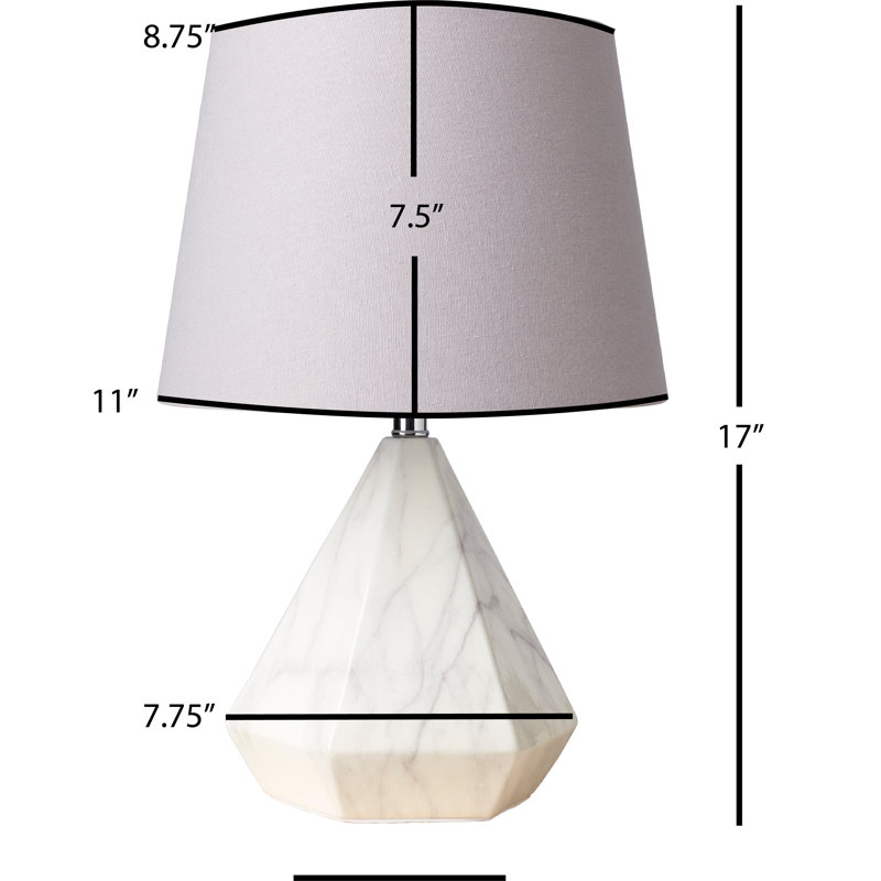 Lampe de table 17 po Caleab