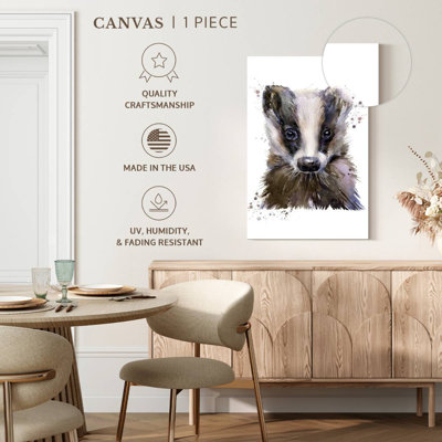 Brampt Badger Portrait