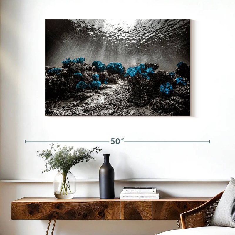 Brampt Indonesian Coral Reefs Pop, 26" H x 39" W
