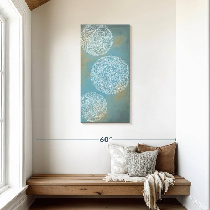Mystical Spheres, 42" H x 21" W